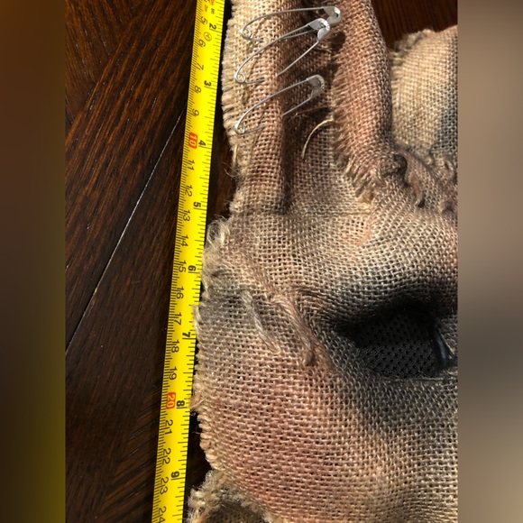 Burlap Rabbit scary Mask. - Picture 10 of 13